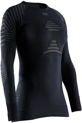 Превью  Термофутболка X-BIONIC Invent 4.0 LG SL WMN Black/Charcoal